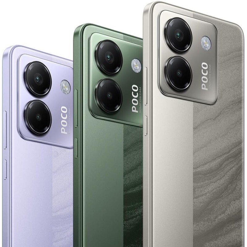 POCO M7 Pro 5G Smartphone, 12+256GB, Argento, Fotocamera Sony da 50MP con OIS, batteria da 5110mAh, ricarica turbo da 45W, display AMOLED da 120Hz (Adattatore di alimentazione non incluso) - 12+256GB Silver POCO M7 Pro 5G Smartphone, 12+256GB, Argento, Fotocamera Sony da 50MP con OIS, batteria da 5110mAh, ricarica turbo da 45W, display AMOLED da 120Hz (Adattatore di alimentazione non incluso) - 12+256GB Silver