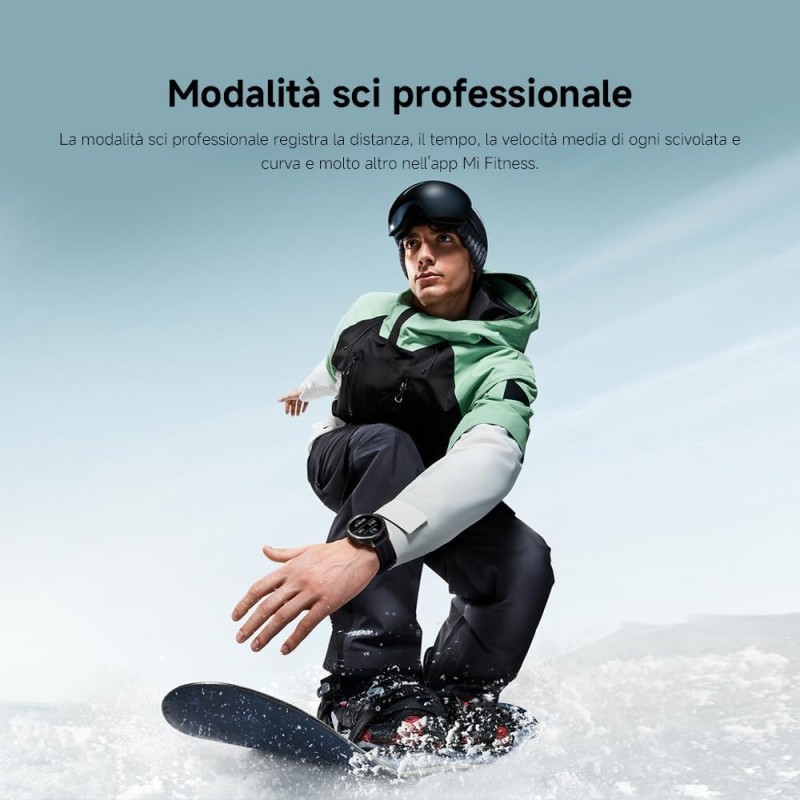 Xiaomi Watch S4, Smartwatch, Corona Rotante, Ghiera Intercambiabile, Schermo AMOLED da 1.43", Fino a 15 giorni di autonomia, Monitoraggio Salute, HyperOS 2.0, 150+ modalità sportive - Arcobaleno Xiaomi Watch S4, Smartwatch, Corona Rotante, Ghiera Intercambiabile, Schermo AMOLED da 1.43", Fino a 15 giorni di autonomia, Monitoraggio Salute, HyperOS 2.0, 150+ modalità sportive - Arcobaleno