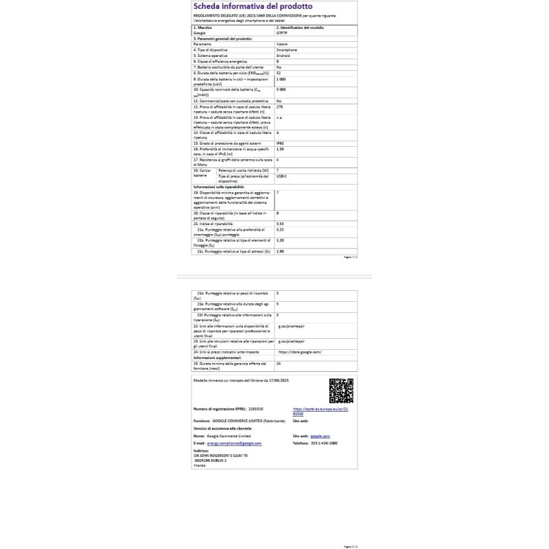 Google Pixel 9a – Smartphone Android sbloccato con fotocamera AI, batteria che dura tutto il giorno e funzioni di sicurezza avanzate – nero ossidiana, 128GB - 128GB Nero Ossidiana Google Pixel 9a – Smartphone Android sbloccato con fotocamera AI, batteria che dura tutto il giorno e funzioni di sicurezza avanzate – nero ossidiana, 128GB - 128GB Nero Ossidiana