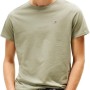 Tommy Jeans Uomo T-Shirt Maniche Corte Tjm Original Slim - 3XL Plus Green (Utility Sage)