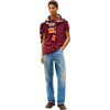 Tommy Jeans Uomo T-Shirt Maniche Corte Tjm Original Slim - M Red (Red Wine)