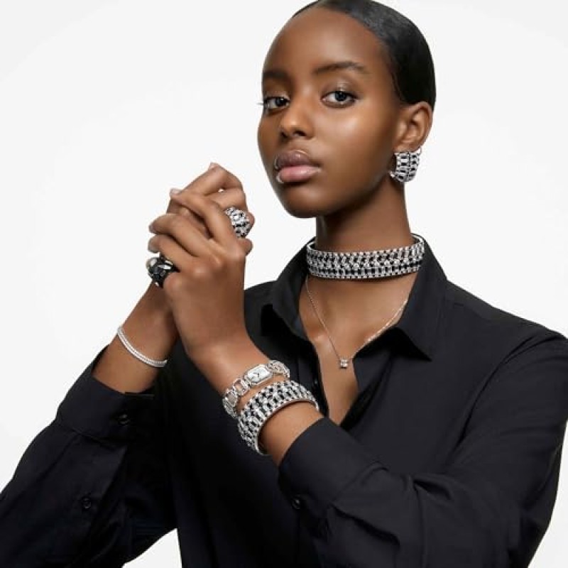 Swarovski Millenia Watch Collection - Acciaio Inossidabile Bianco