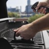 Weber Barbecue a gas Spirit E-310/3 bruciatori, accensione Snap-Jet, ruote resistenti e griglia di riscaldamento, superficie di 51 x 46cm, compatibile con le guide laterali Weber Works, nero/argento