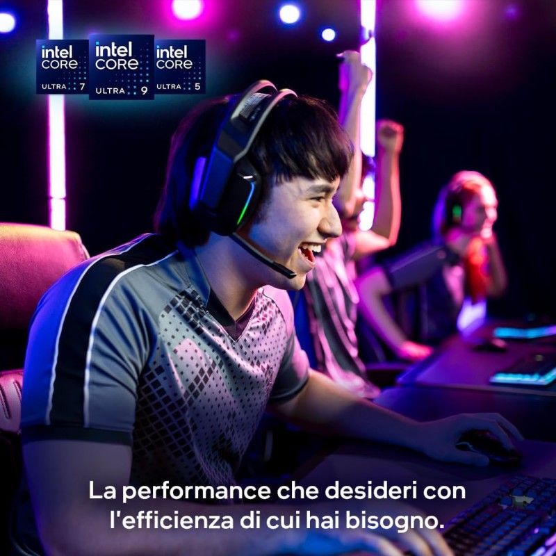 Intel® Core™ Ultra 5 per sistemi processore desktop 225 10 cores (6 P-cores + 4 E-cores) fino a 4.9 GHz