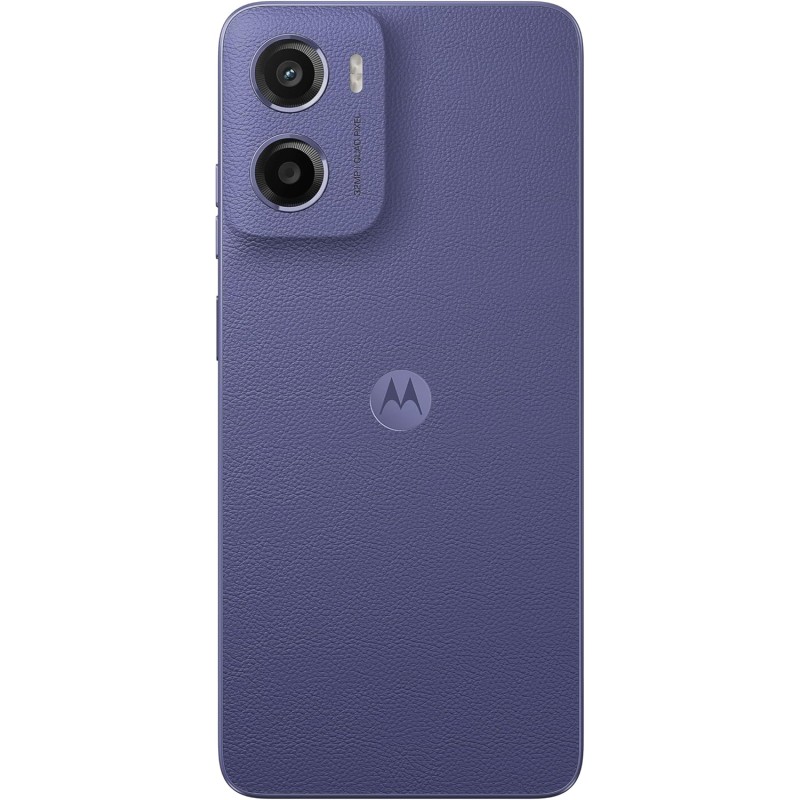 Motorola moto e15 (2/64GB, Fotocamera da 32MP + sensore antisfarfallio, Display 6.67" HD+ 90Hz Corning® Gorilla® Glass 3, 5200mAh, MediaTek Helio G81 Extreme, Android 14 Go Edition), Fresh Lavender Motorola moto e15 (2/64GB, Fotocamera da 32MP + sensore antisfarfallio, Display 6.67" HD+ 90Hz Corning® Gorilla® Glass 3, 5200mAh, MediaTek Helio G81 Extreme, Android 14 Go Edition), Fresh Lavender
