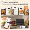 COSORI Friggitrice ad Aria 10 Litri, 7 in 1 Doppia Resistenza TwinFry con Doppio Cestello 5L&5L e Separatore Rimovibile, 2800W Air Fryer WiFi, 40-240℃, 70 Ricette Online, TF-102S - 10 L Grigio Profondo