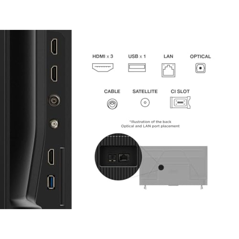 TCL 43V6C TV 43'' 4K UHD Smart LED TV, 4K HDR, Google TV con design senza bordi (Dolby Audio, Motion Clarity, compatibile con Google Assistant e Alexa) - 43 pollici TCL 43V6C TV 43'' 4K UHD Smart LED TV, 4K HDR, Google TV con design senza bordi (Dolby Audio, Motion Clarity, compatibile con Google Assistant e Alexa) - 43 pollici