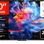 TCL 50V6C TV 50'' 4K UHD Smart LED TV, 4K HDR, Google TV con design senza bordi (Dolby Audio, Motion Clarity, compatibile con Google Assistant e Alexa) - 50 pollici
