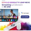 STRONG Leap-NEVE Streaming Stick Google TV 4K UHD Con Porta Ethernet, 2GB RAM + 16GB Memoria, Wi-Fi 6, Android 12, Chromecast Integrato, Assistente Google, Dolby Atmos & Dolby Vision STRONG Leap-NEVE Streaming Stick Google TV 4K UHD Con Porta Ethernet, 2GB RAM + 16GB Memoria, Wi-Fi 6, Android 12, Chromecast Integrato, Assistente Google, Dolby Atmos & Dolby Vision