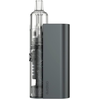 Aspire Cyber GT Sigaretta elettronica 3,4V per svapo di guancia (MTL) - Pod Mod con Batteria 2400mAh, TG Pod da 3ml con Drip Tip integrato e coil 0.8Ω - Senza Sticks, E-liquids, Ricariche (Grey) - Grey Aspire Cyber GT Sigaretta elettronica 3,4V per svapo di guancia (MTL) - Pod Mod con Batteria 2400mAh, TG Pod da 3ml con Drip Tip integrato e coil 0.8Ω - Senza Sticks, E-liquids, Ricariche (Grey) - Grey