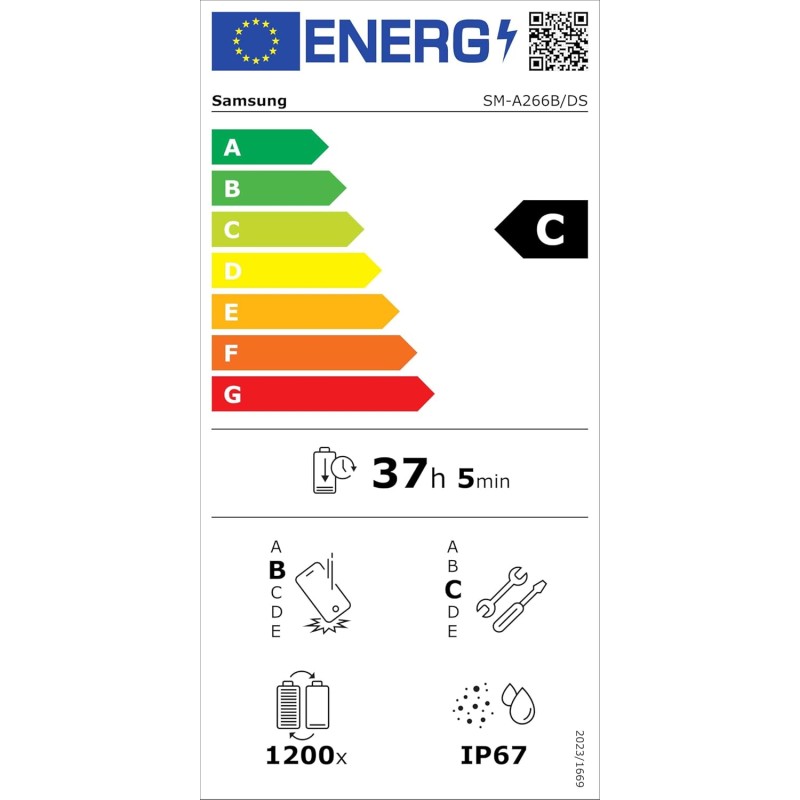 Samsung Galaxy A26 5G, Smartphone con Funzioni intelligenti, 3 anni di Garanzia del produttore, Display Super AMOLED 6.7”, 6GB RAM, 128GB, 5.000 mAh, memoria espandibile, White [Versione Italiana] - 6GB+128GB White