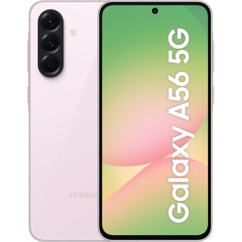 Samsung Galaxy A56 5G, Smartphone con Funzioni intelligenti, 3 anni di Garanzia del produttore, Display Super AMOLED 6.7”, 8GB RAM, 256GB, 5.000 mAh, IP67, Awesome Pink [Versione Italiana] - 8GB+256GB Awesome Pink