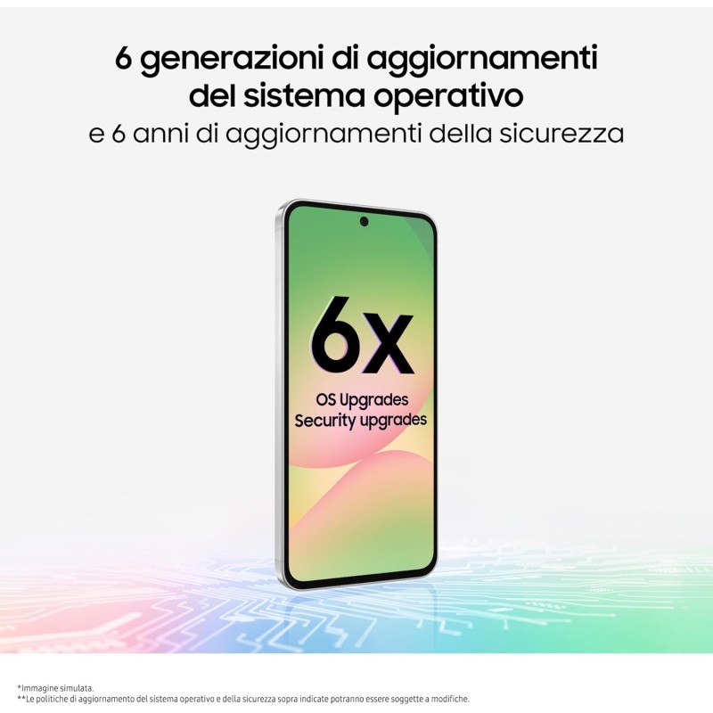 Samsung Galaxy A56 5G, Smartphone con Funzioni intelligenti, 3 anni di Garanzia del produttore, Display Super AMOLED 6.7”, 8GB RAM, 256GB, 5.000 mAh, IP67, Awesome Pink [Versione Italiana] - 8GB+256GB Awesome Pink