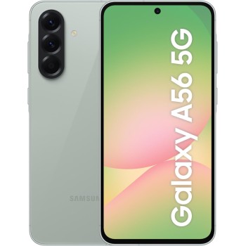Samsung Galaxy A56 5G, Smartphone con Funzioni intelligenti, 3 anni di Garanzia del produttore, Display Super AMOLED 6.7”, 8GB RAM, 256GB, 5.000 mAh, IP67, Awesome Olive [Versione Italiana] - 8GB+256GB Awesome Olive