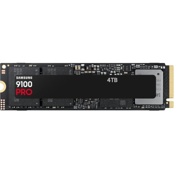 SAMSUNG Memorie MZ-VAP4T0BW 9100 PRO SSD Interno da 4TB, PCIe 5.0 x4, NVMe 2.0, SSD Progettato per Professionisti e Gamer, Compatibile con PC e Playstation 5 - 4 TB