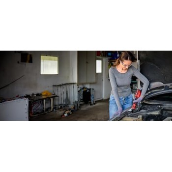 Einhell Avvitatore a cricchetto a batteria TE-RW 18/60 Li-Solo Power X-Change (18 V, 60 Nm, portautensile 3/8", rotazione a sinistra/a destra, luce a LED, con adattatore da 1/2", senza batteria)