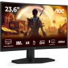 AOC Gaming C24G42E - Monitor curvo Full HD da 24 pollici, 180 Hz, 0,5 ms, FreeSync Premium 1920x1080, 1x HDMI 2.0, 1x DisplayPort 1.4 nero, 24 inch FHD, Altoparlanti - 24" FHD Curvo