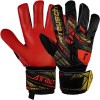 Reusch Attrakt Solid, Guanti da Portiere Unisex Adulto - 10 nero-oro-rosso