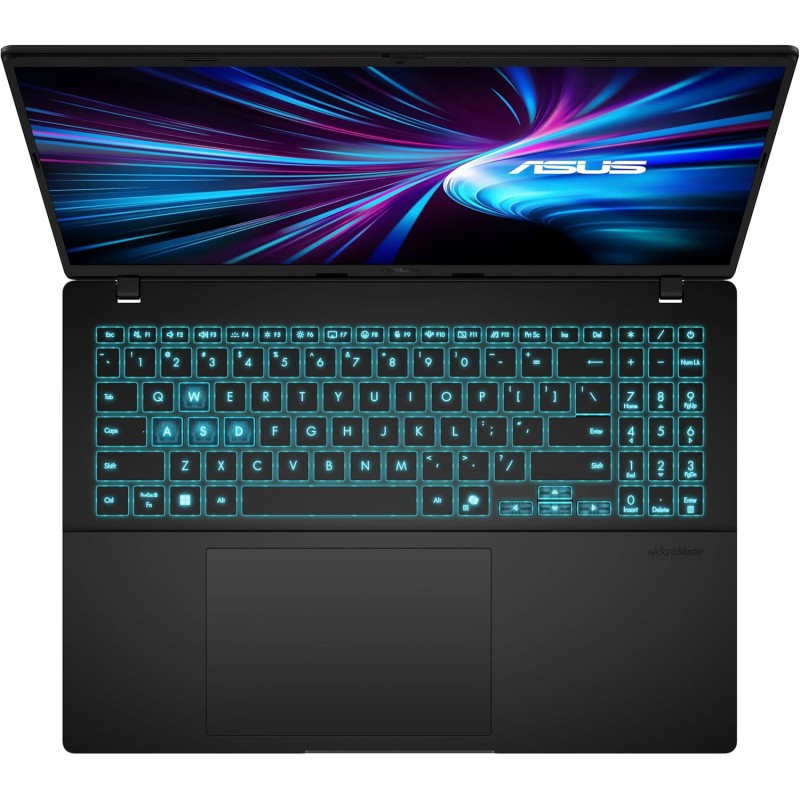 ASUS Vivobook 16 V3607VM#B0DXQDHTDN, Notebook con Monitor da 16" Anti-glare, 144Hz, Processore Intel® Core™ 7 240H, RAM 16GB, 1TB SSD, NVIDIA® GeForce RTX™ 5060 8GB GDDR7, Win 11Home, Nero - RAM 16GB / 1TB SSD