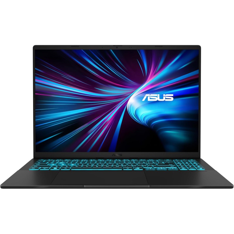 ASUS Vivobook 16 V3607VM#B0DXQDHTDN, Notebook con Monitor da 16" Anti-glare, 144Hz, Processore Intel® Core™ 7 240H, RAM 16GB, 1TB SSD, NVIDIA® GeForce RTX™ 5060 8GB GDDR7, Win 11Home, Nero - RAM 16GB / 1TB SSD