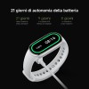 Xiaomi Smart Band 10 (Fitness Tracker), 1.72" AMOLED display, multimateriale, autonomia 21 gg, ricarica rapida, 150+ sport, monitoraggio benessere e sonno, HyperOS 2.0, resistente 5ATM, Compass - Rosa
