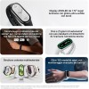 Xiaomi Smart Band 10 (Fitness Tracker), 1.72" AMOLED display, multimateriale, autonomia 21 gg, ricarica rapida, 150+ sport, monitoraggio benessere e sonno, HyperOS 2.0, resistente 5ATM, Compass - Rosa