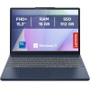 Lenovo IdeaPad Slim 3 Notebook 15,3” WUXGA (1920x1200), Intel Core 7 240H, 16GB RAM, 512GB SSD, Windows 11 Home, WiFi 6 - Cosmic Blue - 16GB | 512GB Lenovo IdeaPad Slim 3 Notebook 15,3” WUXGA (1920x1200), Intel Core 7 240H, 16GB RAM, 512GB SSD, Windows 11 Home, WiFi 6 - Cosmic Blue - 16GB | 512GB