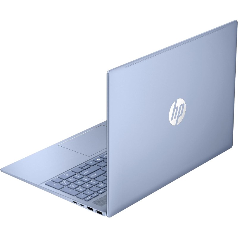 HP Omnibook 5 16-ag1002sl, AMD Ryzen AI 5 340, RAM 16GB LPDDR5, SSD 512 GB, Display 16" 2K IPS 300 Nits, 16:10, Antiriflesso, AMD Radeon 840M, True Vision FHD IR Cam, Windows 11, Sky Blu - Argento HP Omnibook 5 16-ag1002sl, AMD Ryzen AI 5 340, RAM 16GB LPDDR5, SSD 512 GB, Display 16" 2K IPS 300 Nits, 16:10, Antiriflesso, AMD Radeon 840M, True Vision FHD IR Cam, Windows 11, Sky Blu - Argento