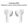 OPPO Enco Buds3 Pro Auricolari True Wireless, 54h di Autonomia, Driver Dinamico da 12.4mm, BT 5.4, Controlli Touch, Cancellazione rumore passiva, Android e iOS, IP55, [Versione Italiana], White - Glaze White