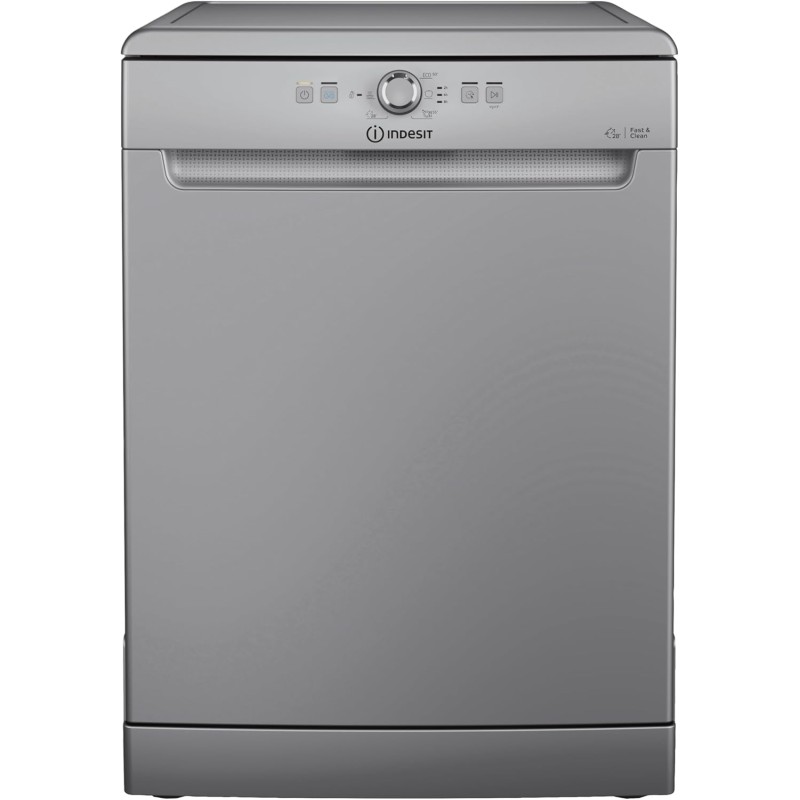 Indesit IN2FE14CNP80S, Lavastoviglie Libera Installazione Larghezza 60 cm, Profondità 59 cm, Altezza 85cm, Lavastoviglie Esterna Con Capacità 14 coperti, Classe Energetica E