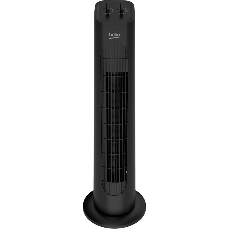 Beko EFW5300B Ventilatore a Torre Meccanico, 35W, 3 Velocità, Oscillazione 60°, Timer 2h, Nero Beko EFW5300B Ventilatore a Torre Meccanico, 35W, 3 Velocità, Oscillazione 60°, Timer 2h, Nero