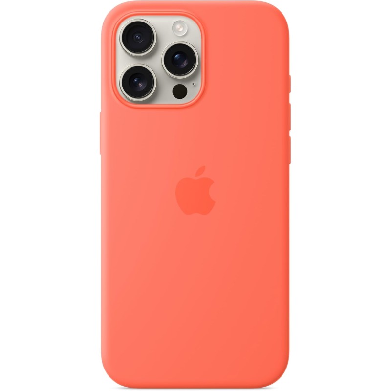 Apple Custodia MagSafe in silicone per iPhone 16 Pro Max - Mandarancio - Mandarancio Apple Custodia MagSafe in silicone per iPhone 16 Pro Max - Mandarancio - Mandarancio