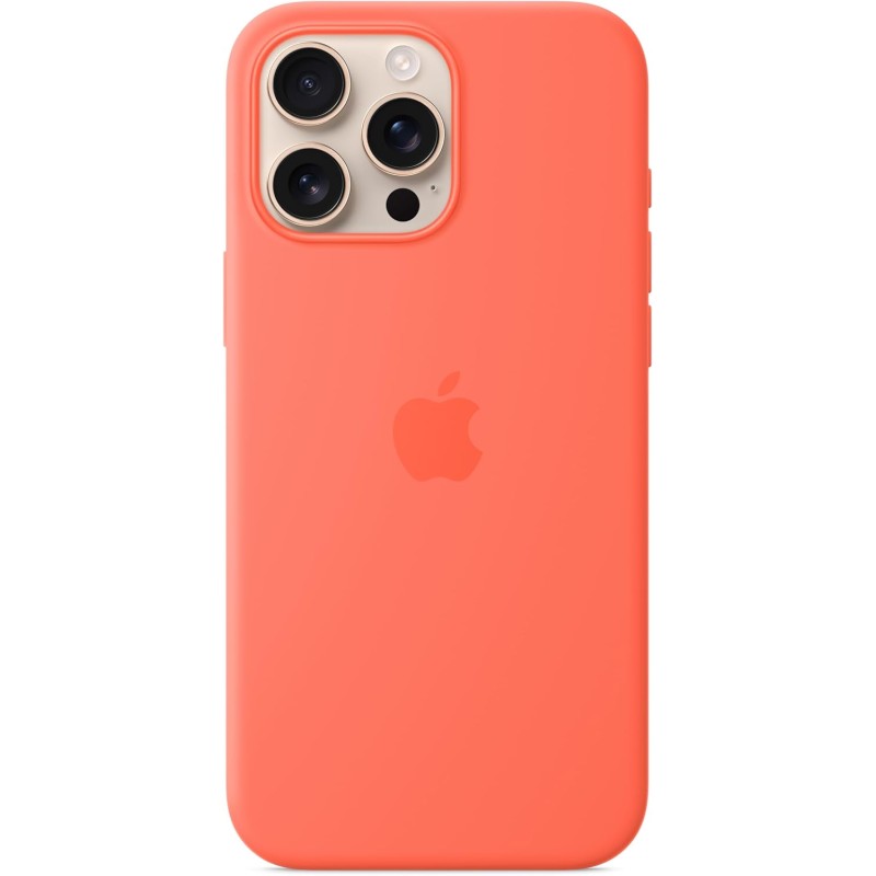 Apple Custodia MagSafe in silicone per iPhone 16 Pro Max - Mandarancio - Mandarancio Apple Custodia MagSafe in silicone per iPhone 16 Pro Max - Mandarancio - Mandarancio