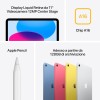 Apple iPad con chip A16: display Liquid Retina da 11'', 128 GB, Wi Fi 6, fotocamera frontale e posteriore da 12MP, Touch ID, autonomia di un giorno intero di batteria — Argento - 128 GB Argento Apple iPad con chip A16: display Liquid Retina da 11'', 128 GB, Wi Fi 6, fotocamera frontale e posteriore da 12MP, Touch ID, autonomia di un giorno intero di batteria — Argento - 128 GB Argento