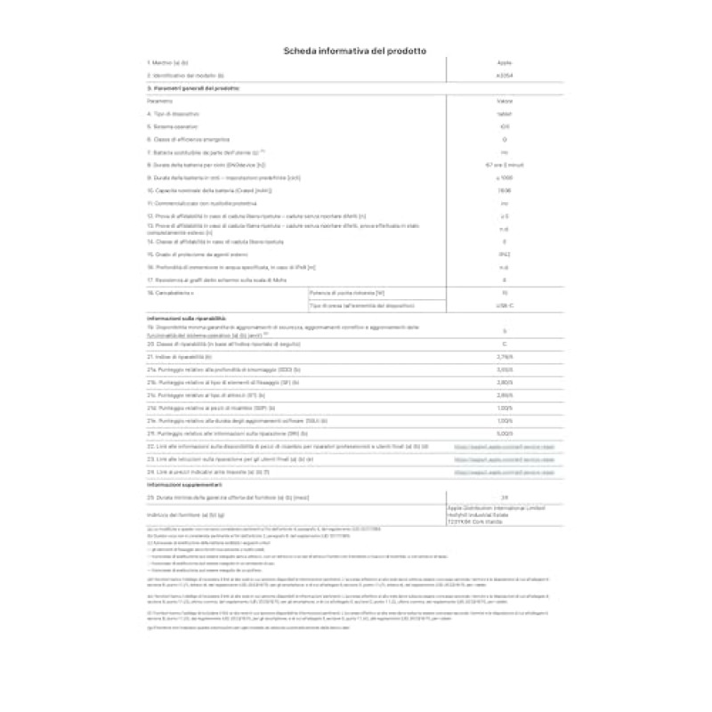 Apple iPad con chip A16: display Liquid Retina da 11'', 128 GB, Wi Fi 6, fotocamera frontale e posteriore da 12MP, Touch ID, autonomia di un giorno intero di batteria — Azzurro - 128 GB Azzurro Apple iPad con chip A16: display Liquid Retina da 11'', 128 GB, Wi Fi 6, fotocamera frontale e posteriore da 12MP, Touch ID, autonomia di un giorno intero di batteria — Azzurro - 128 GB Azzurro