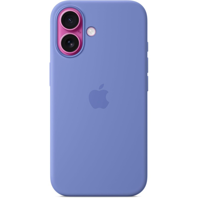 Apple Custodia MagSafe in silicone per iPhone 16 - Pervinca - Pervinca Apple Custodia MagSafe in silicone per iPhone 16 - Pervinca - Pervinca