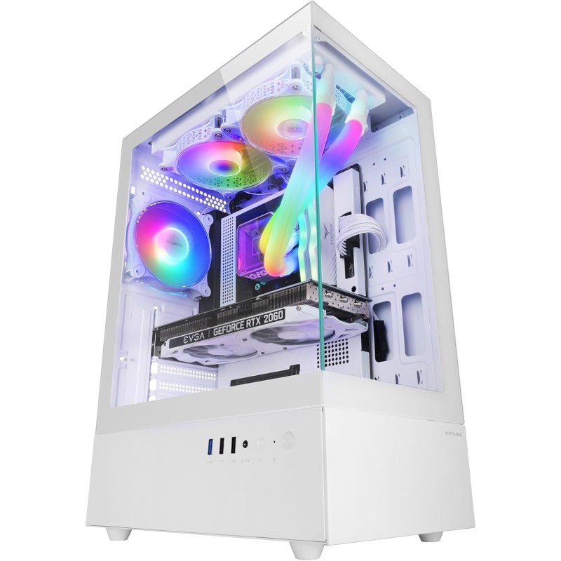 Mars Gaming MC-XO, Case Gaming ATX, Doppio Vetro Temperato Continuo a 90°, Ventola FRGB 12cm, Sistema di Raffreddamento SIDECOOL, Semitower Design a Doppia Camera, Ampia Capacità Interna, Bianco Mars Gaming MC-XO, Case Gaming ATX, Doppio Vetro Temperato Continuo a 90°, Ventola FRGB 12cm, Sistema di Raffreddamento SIDECOOL, Semitower Design a Doppia Camera, Ampia Capacità Interna, Bianco