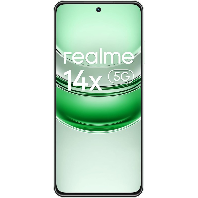 realme 14x 5G 8GB(+10GB)/256GB Smartphone 6.67" 120Hz Resistencia Militar 810H Android 14 Verde - 8+256GB Verde realme 14x 5G 8GB(+10GB)/256GB Smartphone 6.67" 120Hz Resistencia Militar 810H Android 14 Verde - 8+256GB Verde