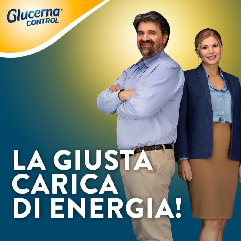 Glucerna Control | Equilibrio Glicemico | Pasto Sostitutivo con Basso Contenuto di Zuccheri| Confezione 4x220 ml, Gusto Caffè