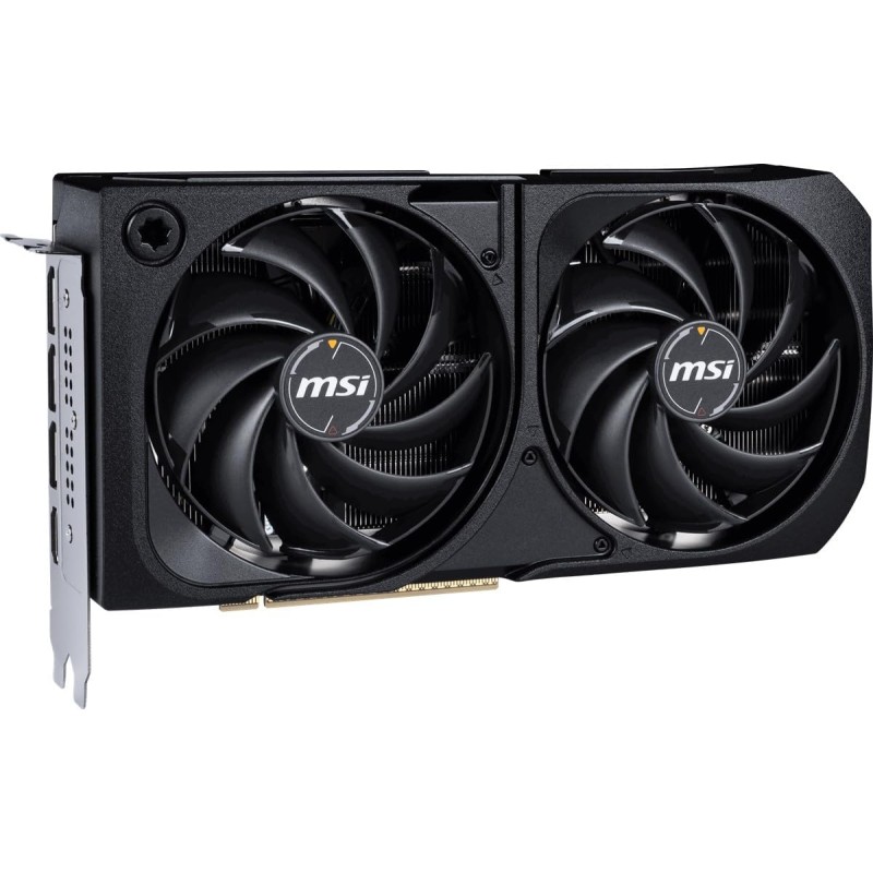 MSI NVIDIA GeForce RTX 5070 12G Shadow 2X OC Carte Graphique - 12 Go GDDR7 (28 GB/s /192 Bits), PCIe 5.0 - Double Ventilateur (2X Ventilateurs TORX 5.0), HDMI 2.1b, DisplayPort 2.1b, SFF Ready - GeForce RTX 5070 12G SHADOW 2X OC MSI NVIDIA GeForce RTX 5070 12G Shadow 2X OC Carte Graphique - 12 Go GDDR7 (28 GB/s /192 Bits), PCIe 5.0 - Double Ventilateur (2X Ventilateurs TORX 5.0), HDMI 2.1b, DisplayPort 2.1b, SFF Ready - GeForce RTX 5070 12G SHADOW 2X OC