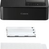 Canon Stampante fotografica portatile SELPHY CP1500 con kit carta, nero - Stampante Bluetooth wireless con accessori - Compatta e leggera - Con 54 fogli di carta 4x6 - Nero