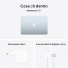 Apple Portatile MacBook Air 13'' con chip M4 (2025): progettato per Apple Intelligence, display Liquid Retina da 13,6'', 24GB di memoria unificata, 512GB di archiviazione SSD, Touch ID; Celeste - Unità SSD da 512GB Celeste Apple Portatile MacBook Air 13'' con chip M4 (2025): progettato per Apple Intelligence, display Liquid Retina da 13,6'', 24GB di memoria unificata, 512GB di archiviazione SSD, Touch ID; Celeste - Unità SSD da 512GB Celeste