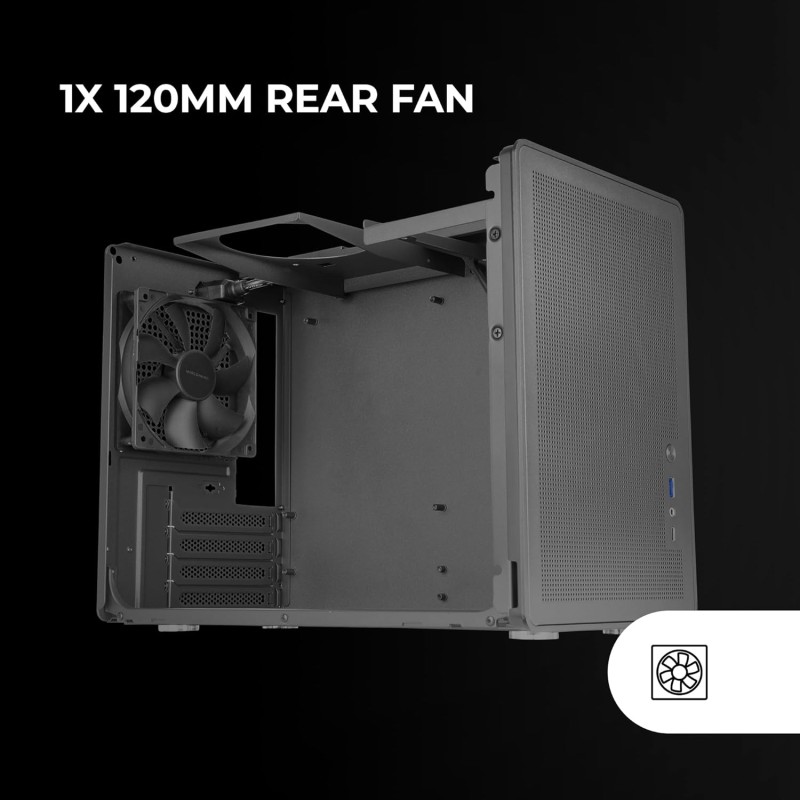 MARS GAMING MC-XPRO, Case MicroATX Ultrapcompatta, Design Pannelli Mesh, Ventola Posteriore 12cm, Tecnologia Raffreddamento Mesh 360°, Compatibilità Doppia PSU ATX e SFX, Mini-Tower PC USB-C, Nero MARS GAMING MC-XPRO, Case MicroATX Ultrapcompatta, Design Pannelli Mesh, Ventola Posteriore 12cm, Tecnologia Raffreddamento Mesh 360°, Compatibilità Doppia PSU ATX e SFX, Mini-Tower PC USB-C, Nero