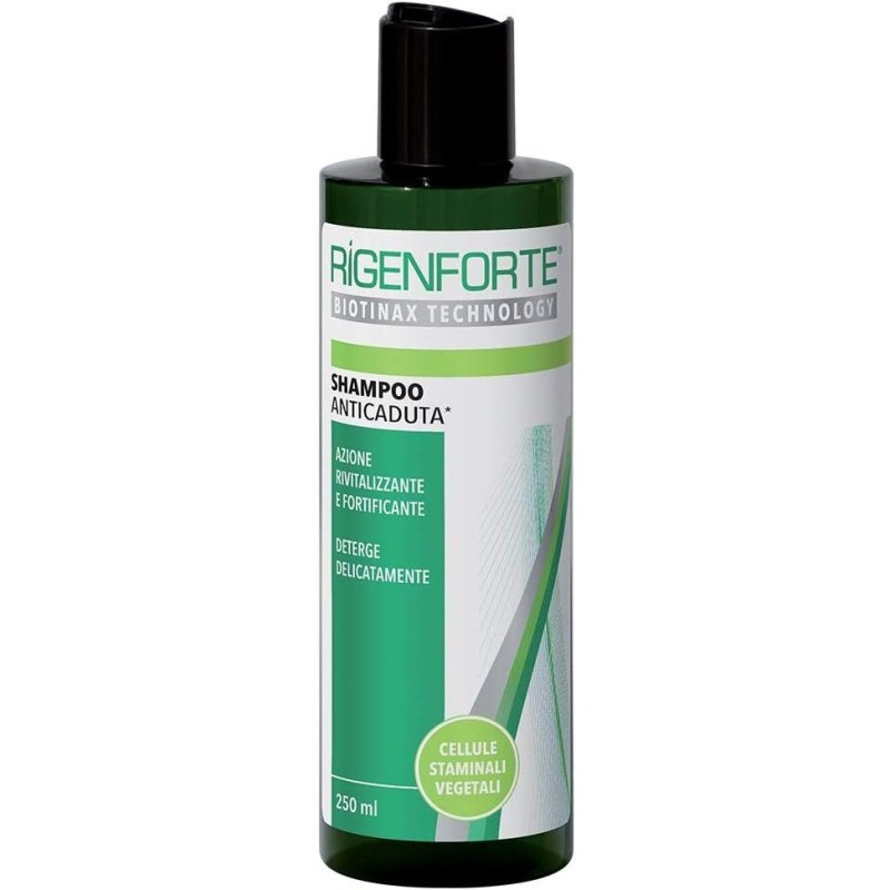 ESI - Rigenforte Shampoo Anticaduta con Biotinax, Protegge da Stress Ossidativo e Migliora la Salute del Capello, Dermatologicamente Testato, 250 ml (Confezione da 2) - 250 ml (Confezione da 2)