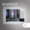 MARS GAMING MC-XPS, Case Gaming MicroATX Ultrapcompatta, Vetro Temperato + Pannelli Mesh, Ventola FRGB 120mm, Tecnologia Raffreddamento Mesh, Supporto Dual PSU ATX e SFX, Mini-Tower PC USB-C, Bianco MARS GAMING MC-XPS, Case Gaming MicroATX Ultrapcompatta, Vetro Temperato + Pannelli Mesh, Ventola FRGB 120mm, Tecnologia Raffreddamento Mesh, Supporto Dual PSU ATX e SFX, Mini-Tower PC USB-C, Bianco