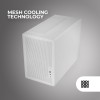MARS GAMING MC-XPS, Case Gaming MicroATX Ultrapcompatta, Vetro Temperato + Pannelli Mesh, Ventola FRGB 120mm, Tecnologia Raffreddamento Mesh, Supporto Dual PSU ATX e SFX, Mini-Tower PC USB-C, Bianco MARS GAMING MC-XPS, Case Gaming MicroATX Ultrapcompatta, Vetro Temperato + Pannelli Mesh, Ventola FRGB 120mm, Tecnologia Raffreddamento Mesh, Supporto Dual PSU ATX e SFX, Mini-Tower PC USB-C, Bianco