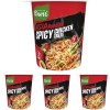 Knorr Noodles Spicy Chicken Taste, Noodles Istantanei, Spicy Chicken Taste, Pronti in 3 Minuti, Spezie Selezionate - 64 gr (Confezione da 4) Knorr Noodles Spicy Chicken Taste, Noodles Istantanei, Spicy Chicken Taste, Pronti in 3 Minuti, Spezie Selezionate - 64 gr (Confezione da 4)
