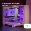 MARS GAMING MC-VISIONM, Case Gaming Compatto MicroATX, Triplo Vetro Temperato, Struttura Doppia Camera, Supporto Raffreddamento Liquido fino a 240mm, Mini-Tower PC con Ampia Capacità Interna, Rosa MARS GAMING MC-VISIONM, Case Gaming Compatto MicroATX, Triplo Vetro Temperato, Struttura Doppia Camera, Supporto Raffreddamento Liquido fino a 240mm, Mini-Tower PC con Ampia Capacità Interna, Rosa