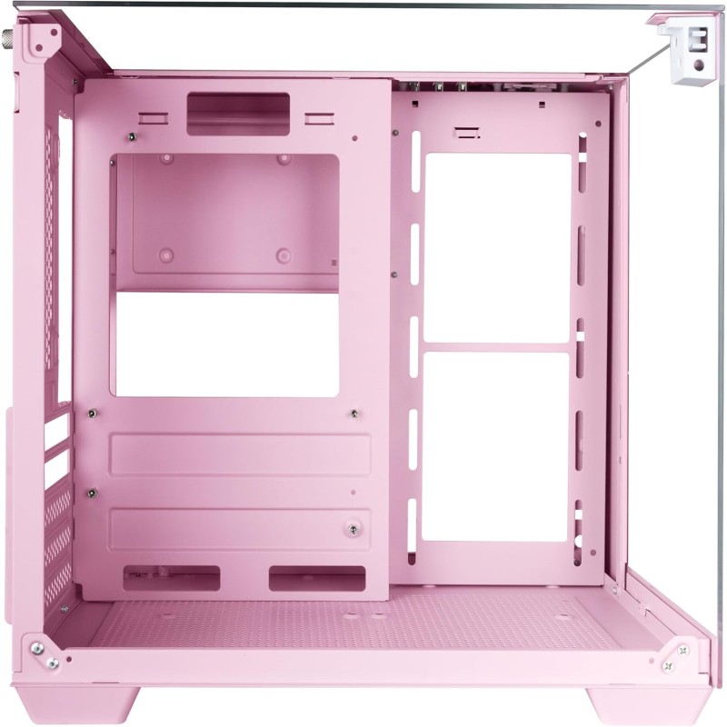 MARS GAMING MC-VISIONM, Case Gaming Compatto MicroATX, Triplo Vetro Temperato, Struttura Doppia Camera, Supporto Raffreddamento Liquido fino a 240mm, Mini-Tower PC con Ampia Capacità Interna, Rosa MARS GAMING MC-VISIONM, Case Gaming Compatto MicroATX, Triplo Vetro Temperato, Struttura Doppia Camera, Supporto Raffreddamento Liquido fino a 240mm, Mini-Tower PC con Ampia Capacità Interna, Rosa