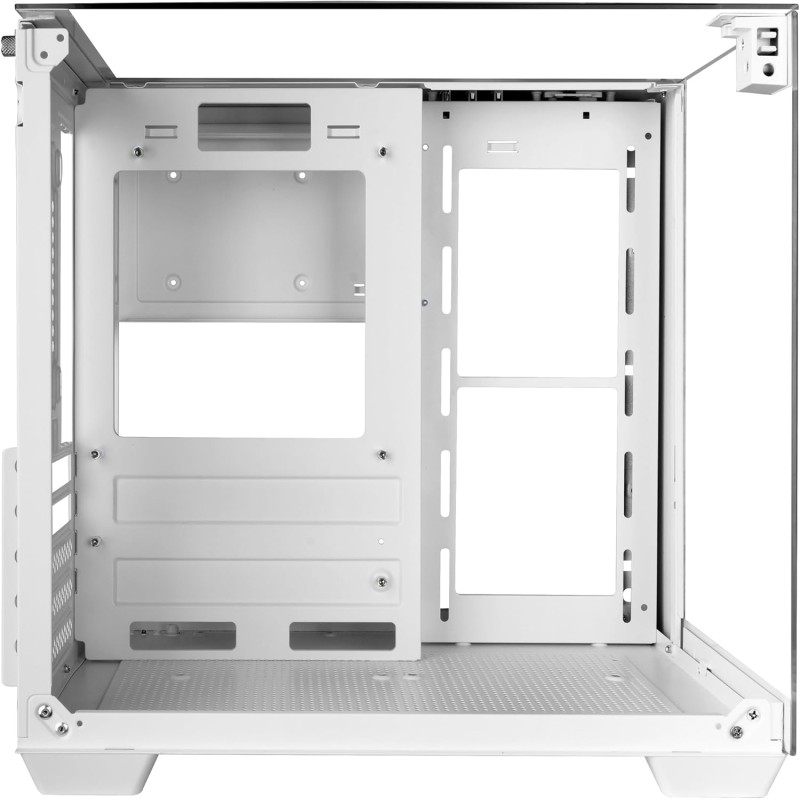 MARS GAMING MC-VISIONM, Case Gaming Compatto MicroATX, Triplo Vetro Temperato, Struttura Doppia Camera, Supporto Raffreddamento Liquido fino a 240mm, Mini-Tower PC con Ampia Capacità Interna, Bianco MARS GAMING MC-VISIONM, Case Gaming Compatto MicroATX, Triplo Vetro Temperato, Struttura Doppia Camera, Supporto Raffreddamento Liquido fino a 240mm, Mini-Tower PC con Ampia Capacità Interna, Bianco